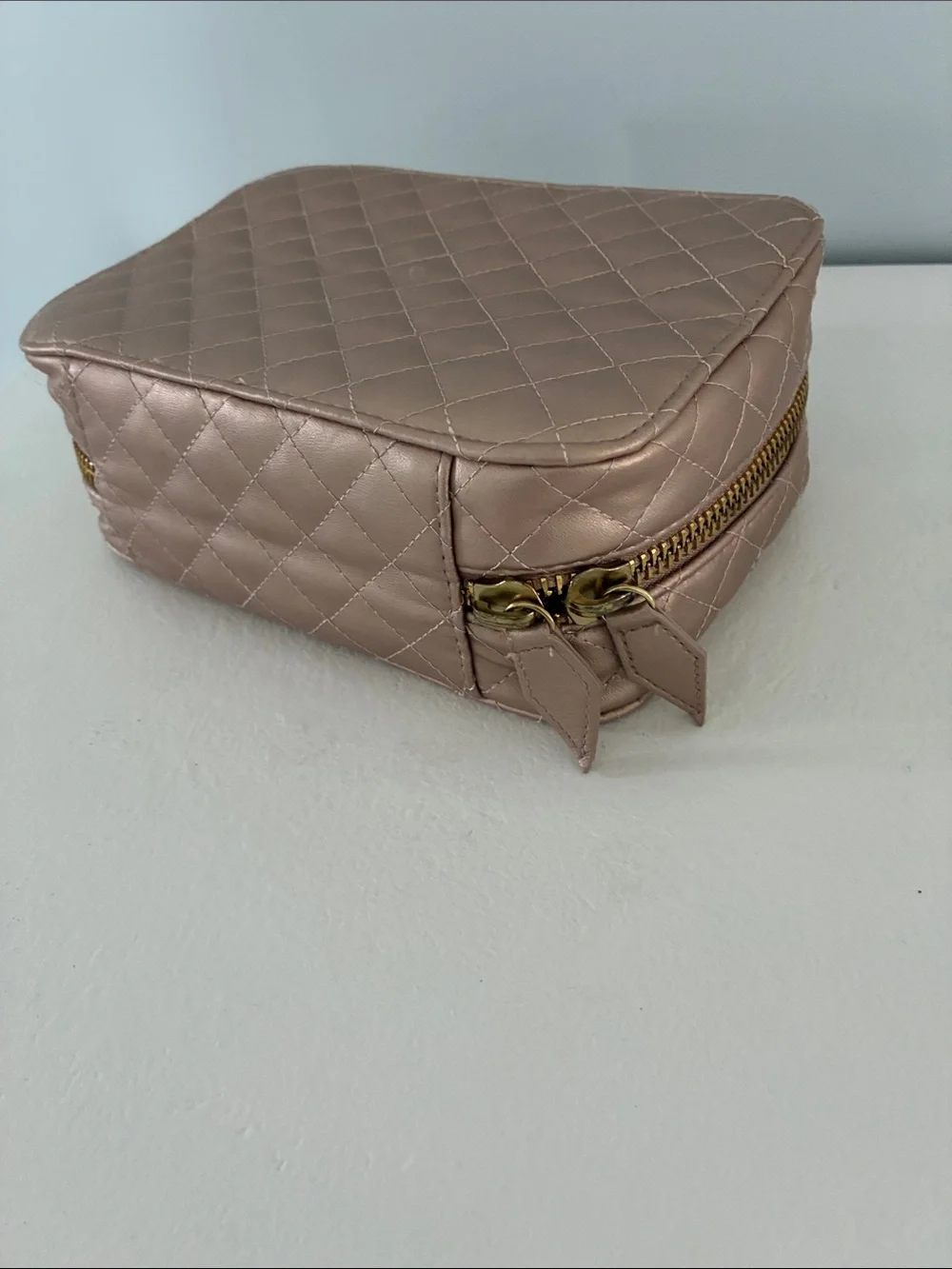 Trish McEvoy compact quilted